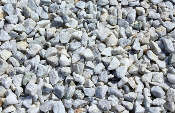 Stone stockyard and production